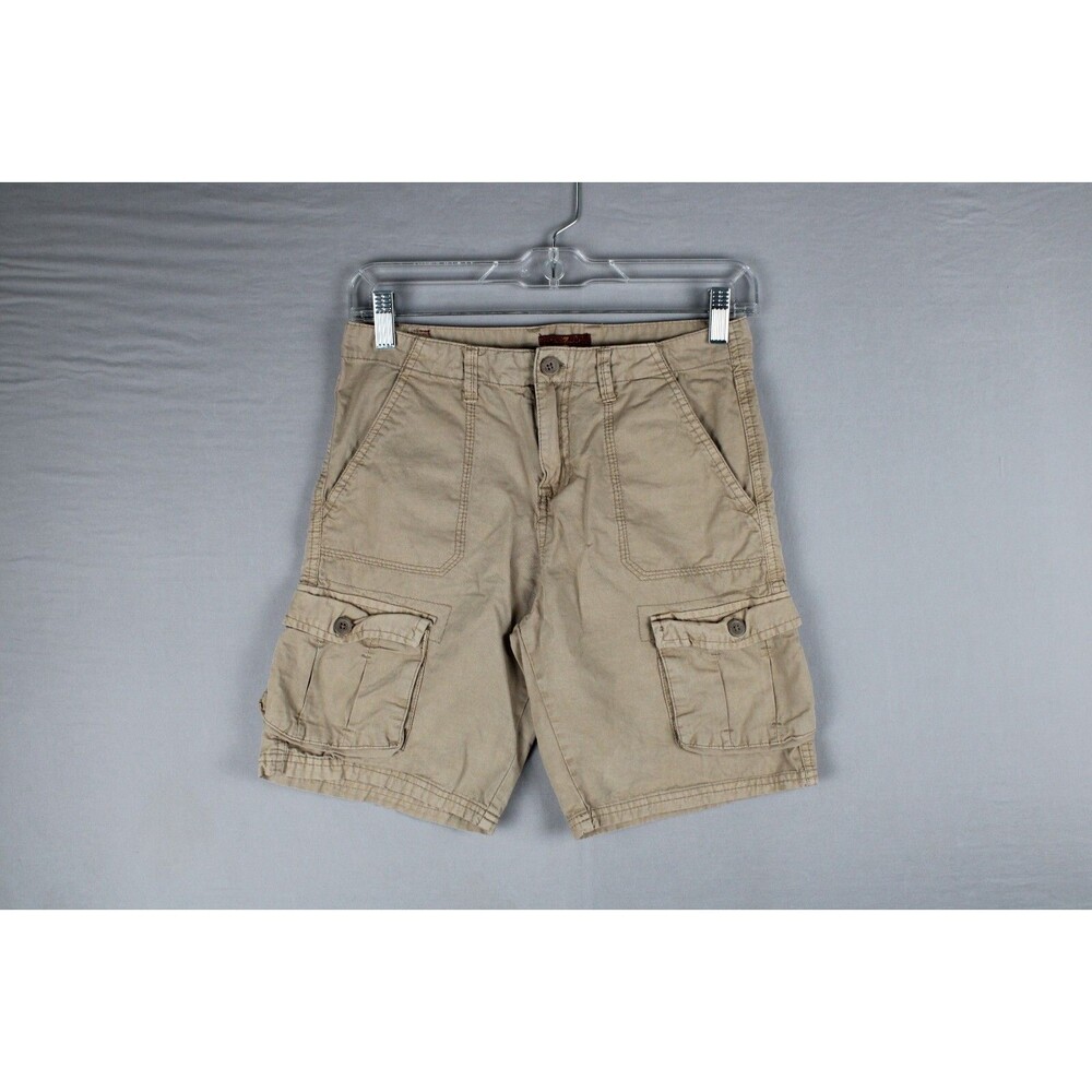 7 For All Mankind Boys 12 Cargo Shorts Khaki Tan Summer Casual Wear